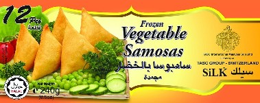 Samosas packing